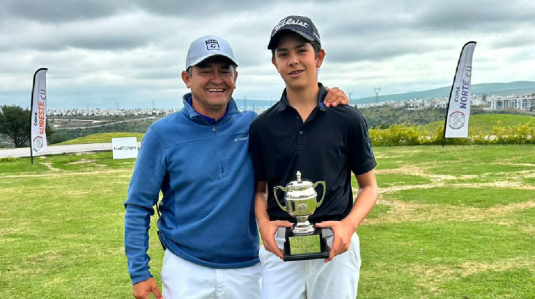 Campeón copa centro cat  15 y menores Mauro Garduño